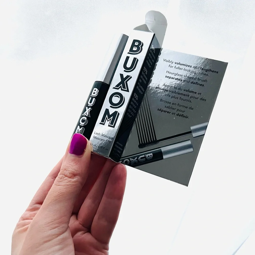 5 for 25⚡️Buxom Lash Volumizing Mascara Blackest Black 3ml NIB